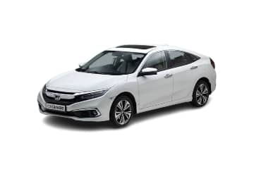 Honda civic white color